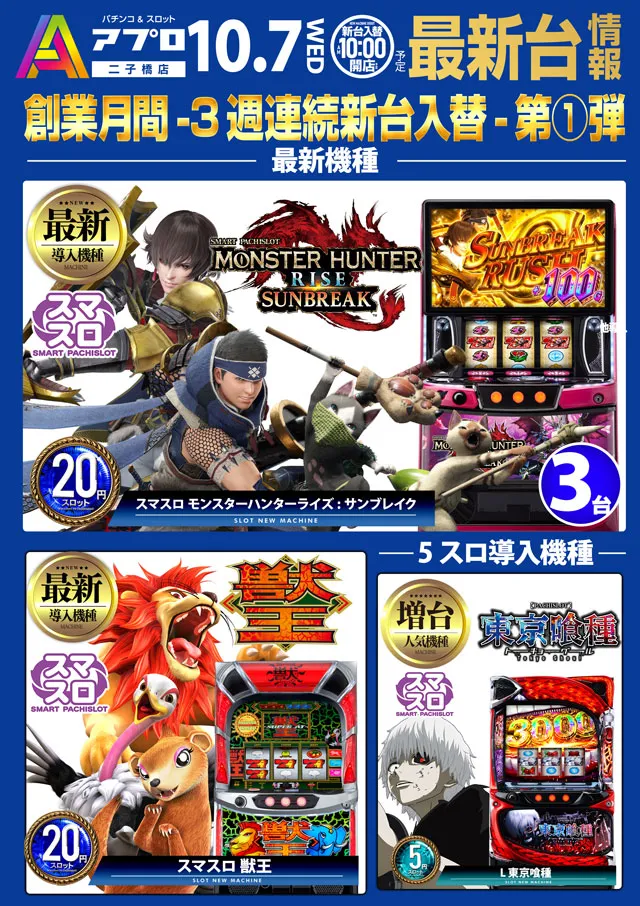 新台入替