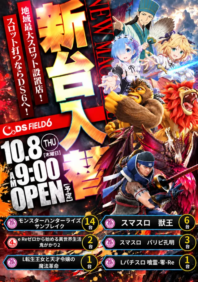 DS FIELD6の最新情報画像
