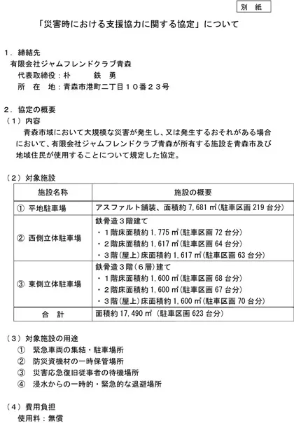 ジャムフレンドクラブ青森の最新情報画像