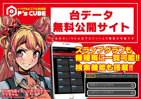 スロットＰＸ女化店の最新情報画像