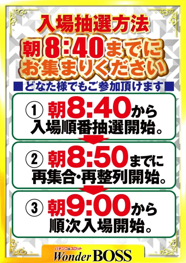 ワンダーBOSSの最新情報画像
