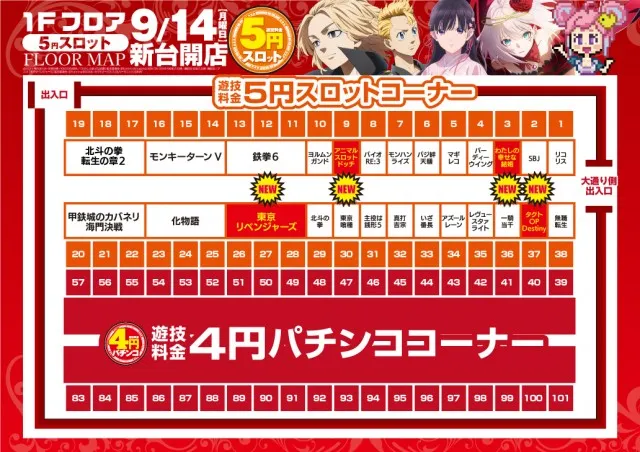 ヒノマルパチンコ用賀店の最新情報画像