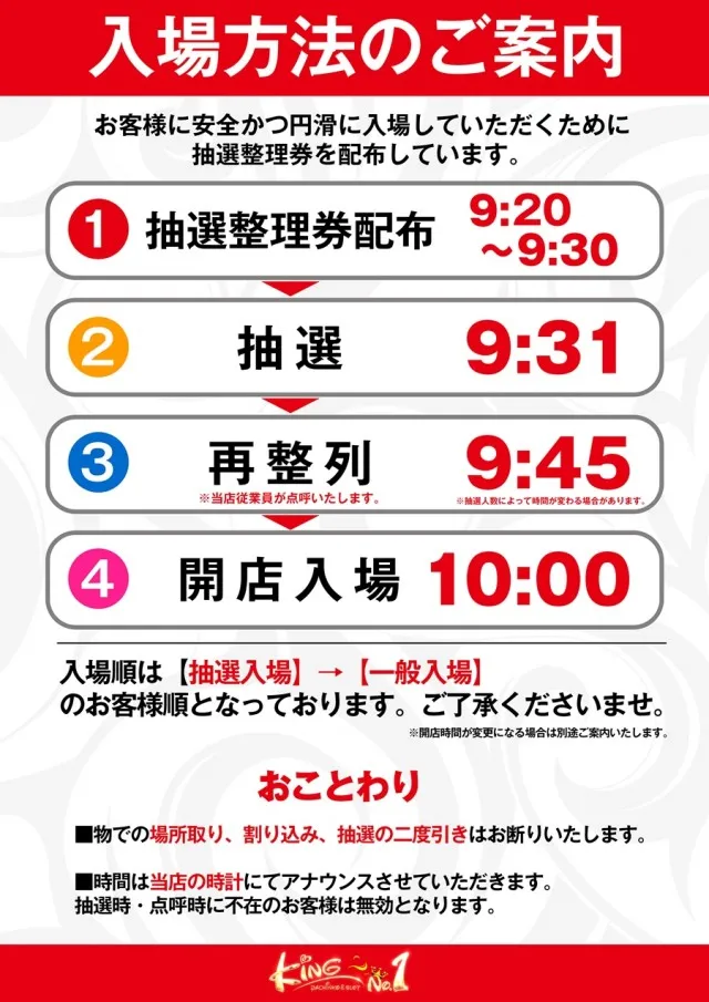 キングNo.1世田谷店の最新情報画像