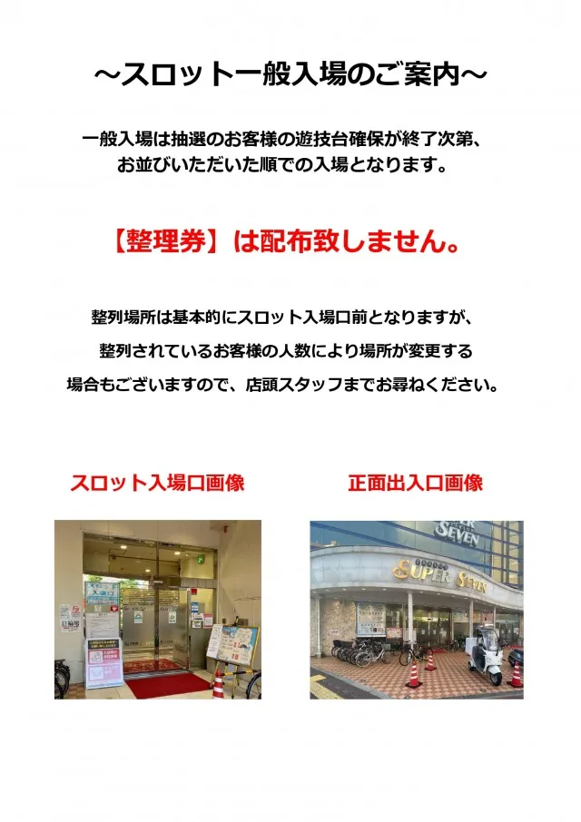 パーラースーパーセブン新中野店の最新情報画像