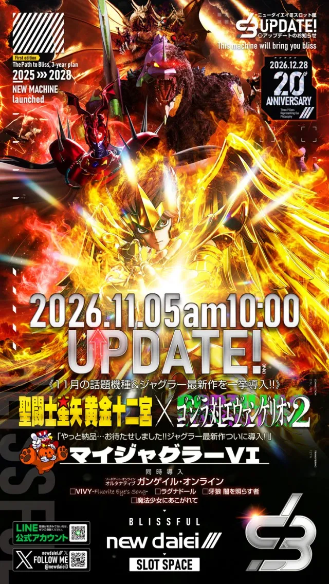 ニューダイエイⅢの最新情報画像
