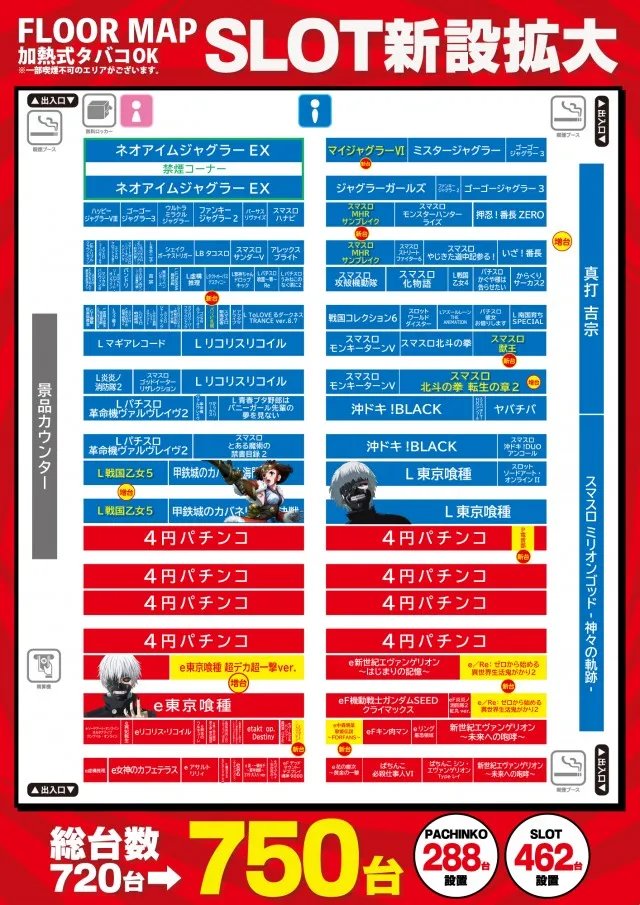 ジャンジャンデルノザウルス久喜IC店の最新情報画像