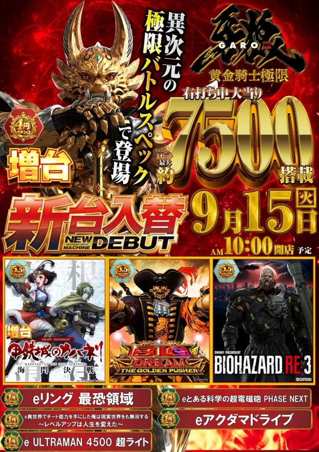  メガサイバースロットパチンコ市原店の最新情報画像
