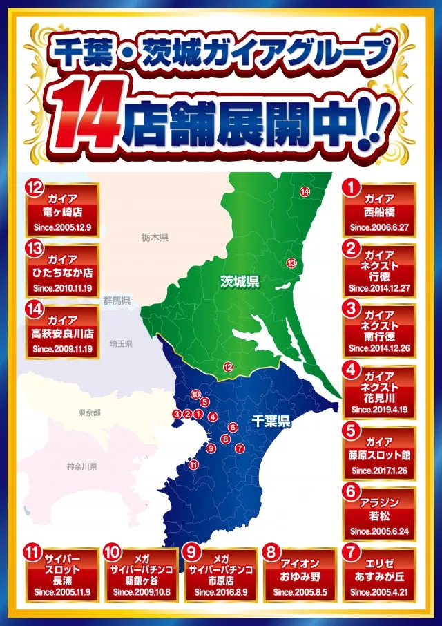 メガサイバーパチンコ新鎌ケ谷店の最新情報画像