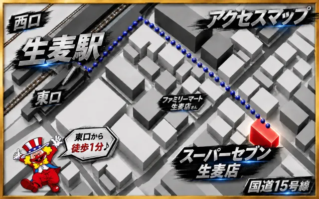 パーラースーパーセブン生麦店の最新情報画像