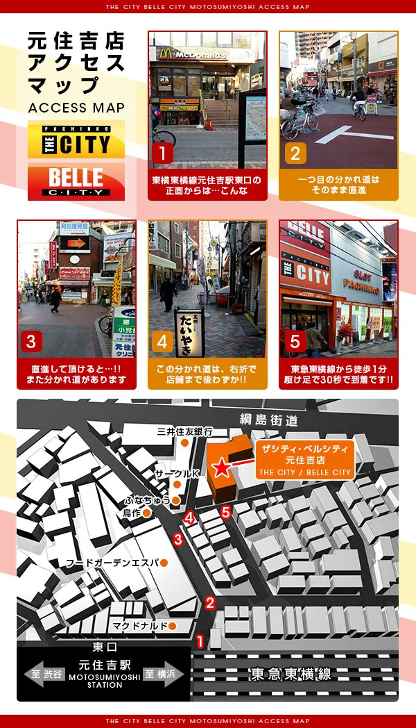 ベルシティザシティ元住吉店の最新情報画像