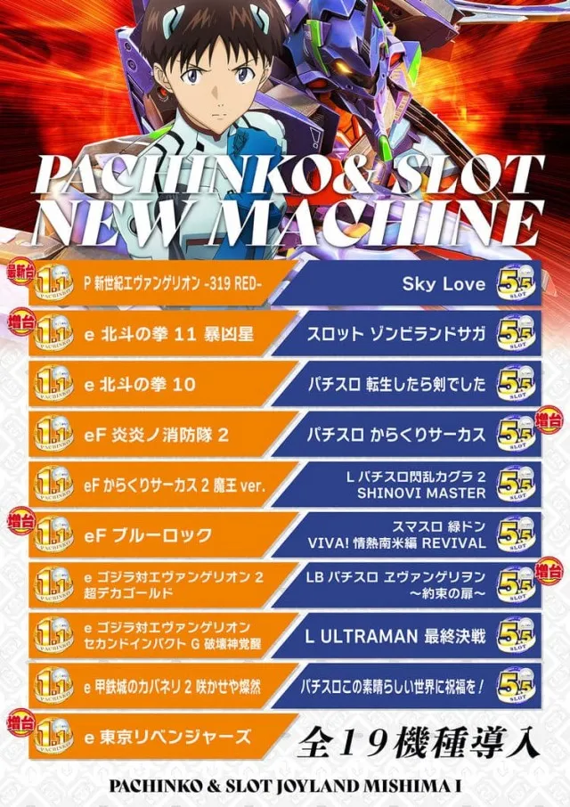 ジョイランドみしまⅡの最新情報画像
