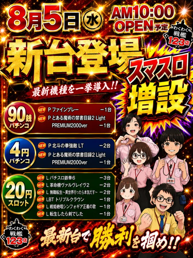 マルギン わくわく戦艦123店の最新情報画像