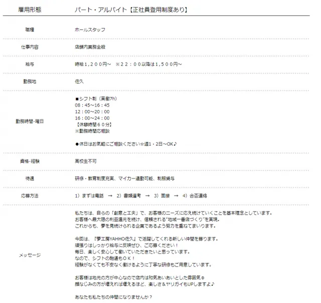 夢工房YAHHO佐久店の最新情報画像