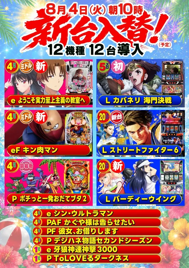 パーラーバビデ千曲店の最新情報画像