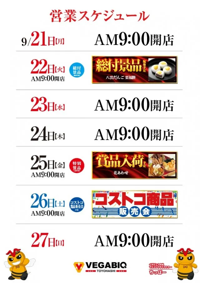 ベガビック豊橋店の最新情報画像