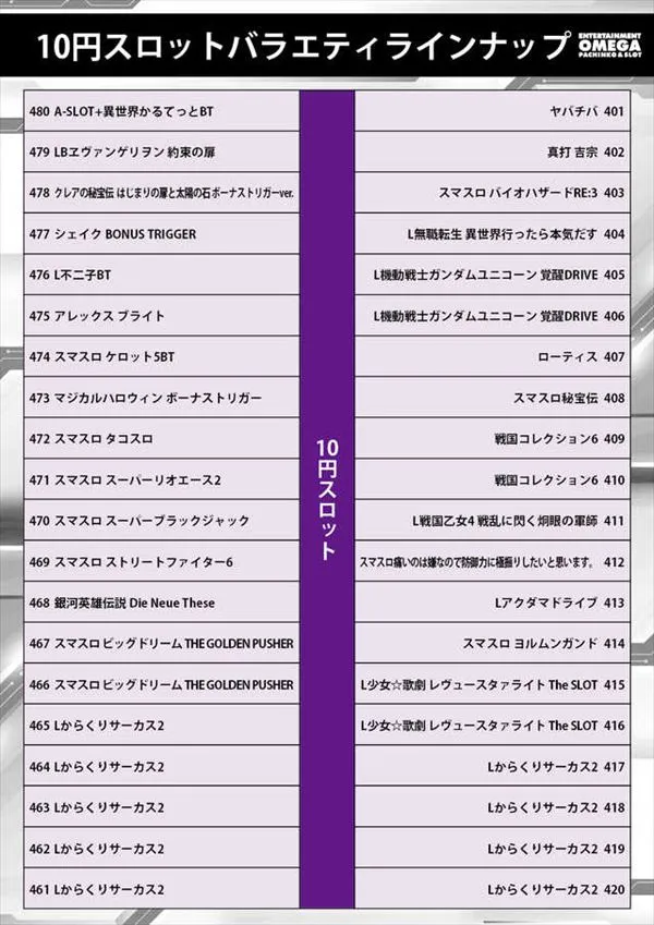 エンターテイメントオメガ草津の最新情報画像