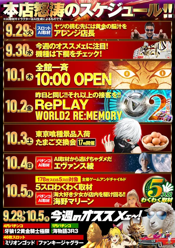 ワールド本店の最新情報画像