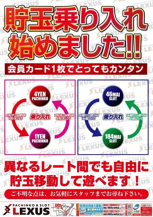 パーラーレクサス淡路店の最新情報画像