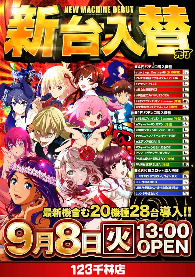 １２３千林店の最新情報画像
