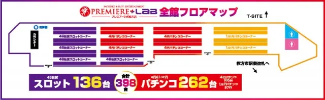 PREMIERE+LAB枚方店　本館2階の最新情報画像