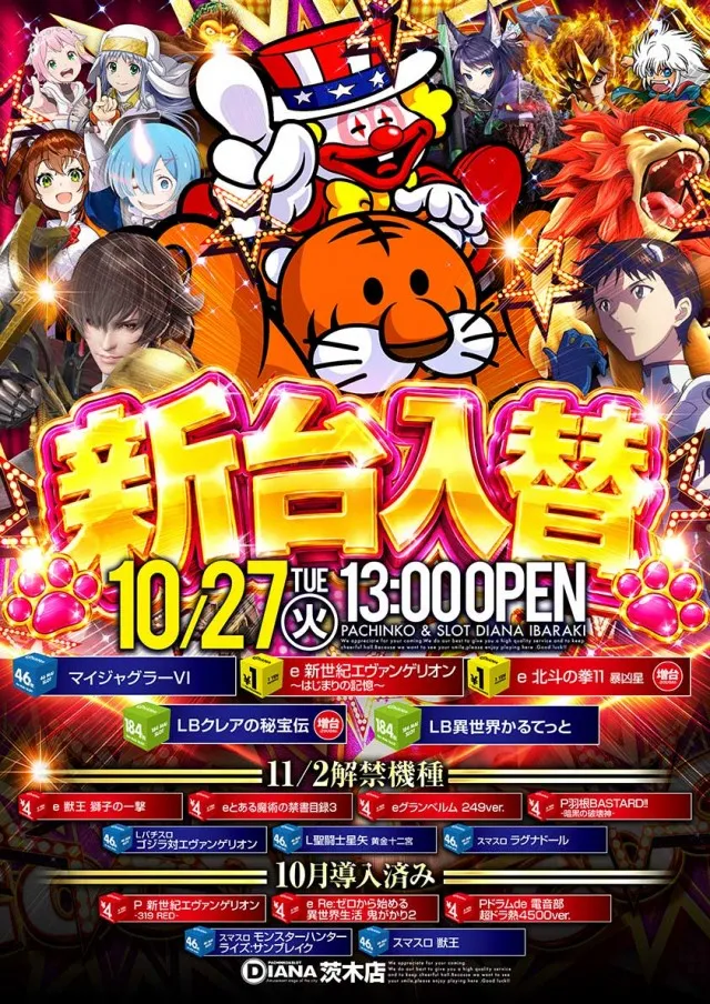 パーラーダイアナ茨木店の最新情報画像