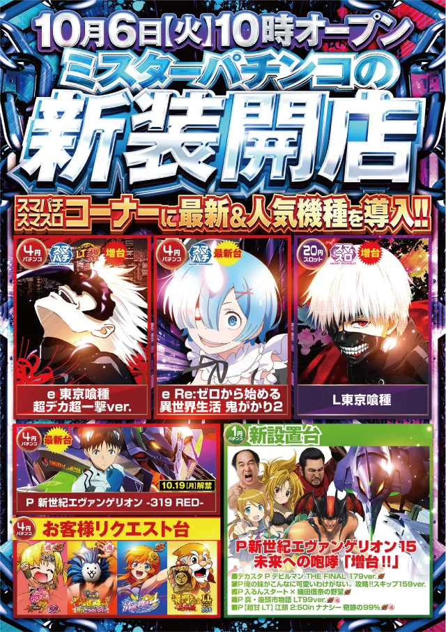 ミスターパチンコ日根野の最新情報画像
