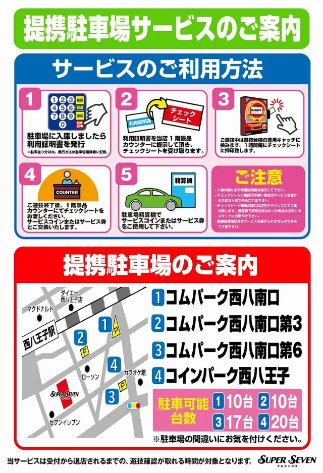 パーラースーパーセブン西八王子店の最新情報画像