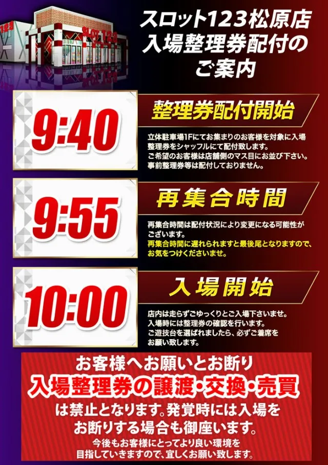 スロット123松原店の最新情報画像