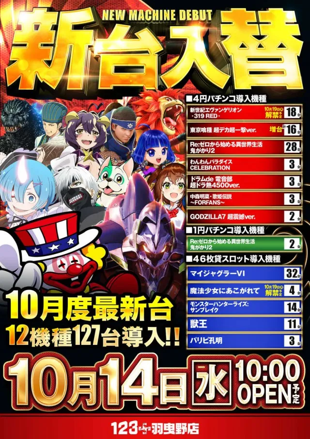 １２３＋Ｎ羽曳野店の最新情報画像
