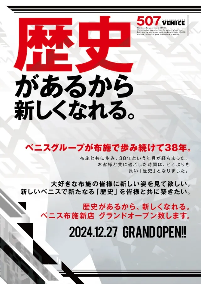 ベニス布施本館・新館の最新情報画像
