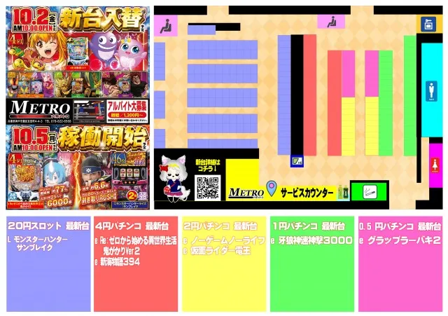 ＭＥＴＲＯ(六甲メトロ)の最新情報画像