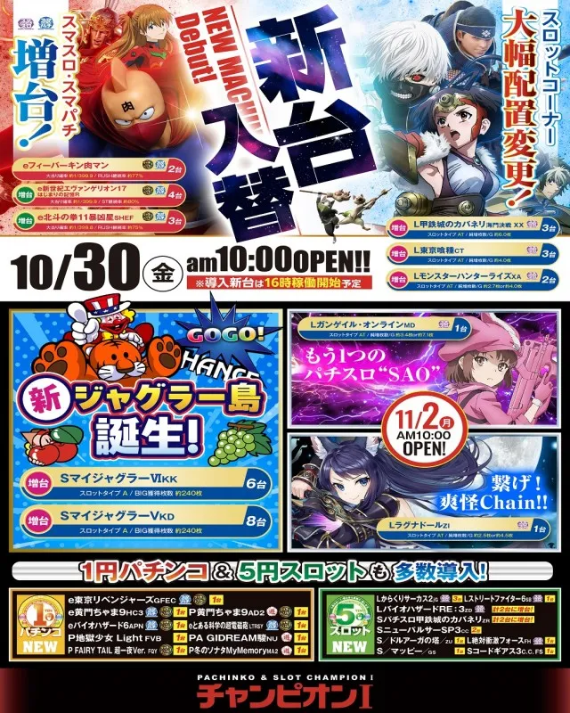 チャンピオン Ⅰの最新情報画像