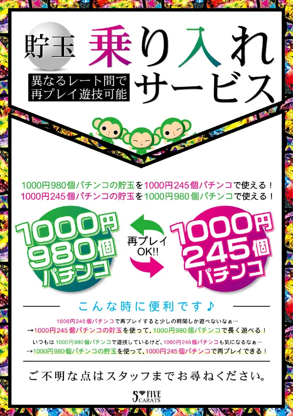 5カラット太子店/REDⅡの最新情報画像
