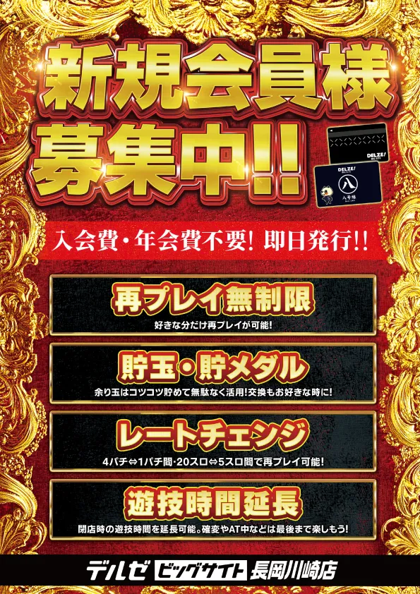 デルゼビッグサイト長岡川崎店の最新情報画像