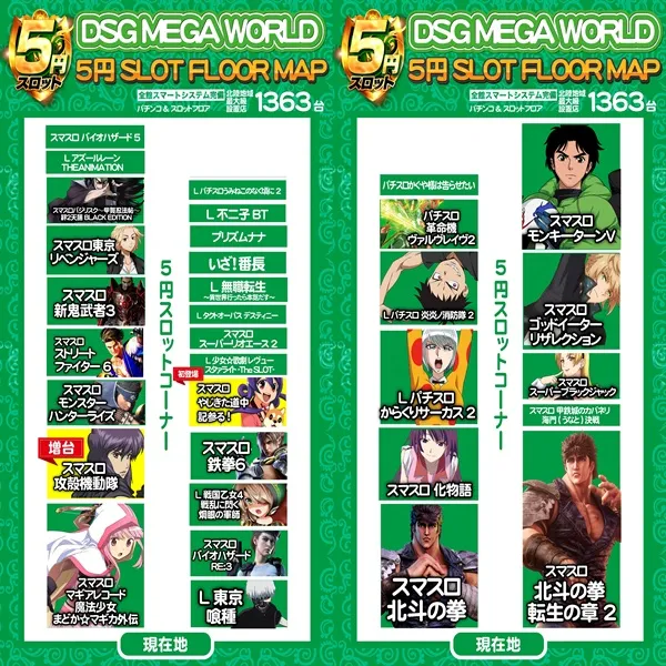 DSG MEGA WORLDの最新情報画像