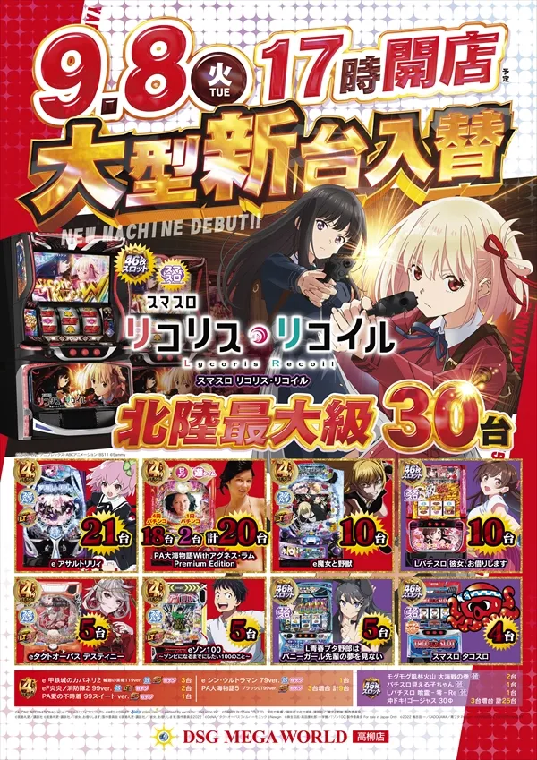 DSG MEGA WORLDの最新情報画像