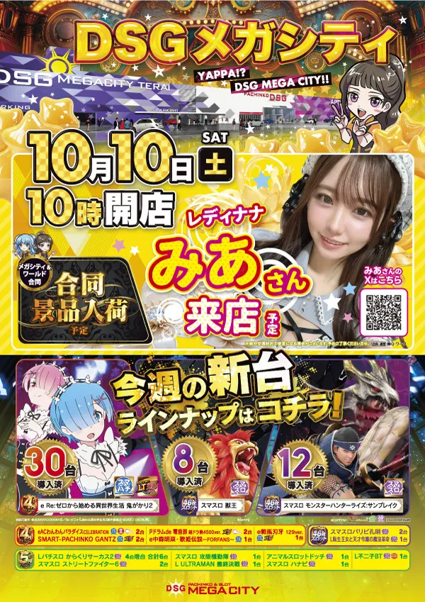 DSG　MEGA　CITYの最新情報画像
