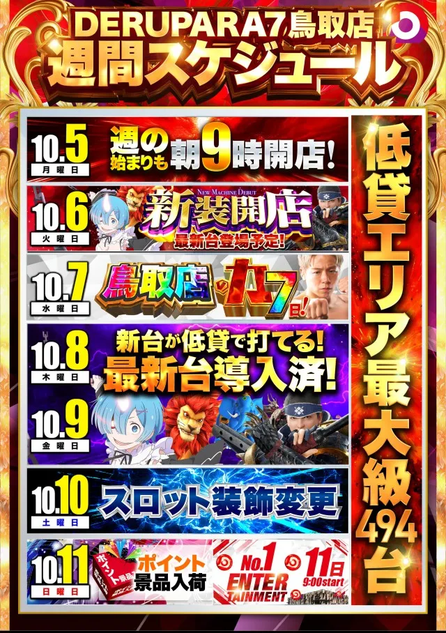 デルパラ7鳥取店の最新情報画像