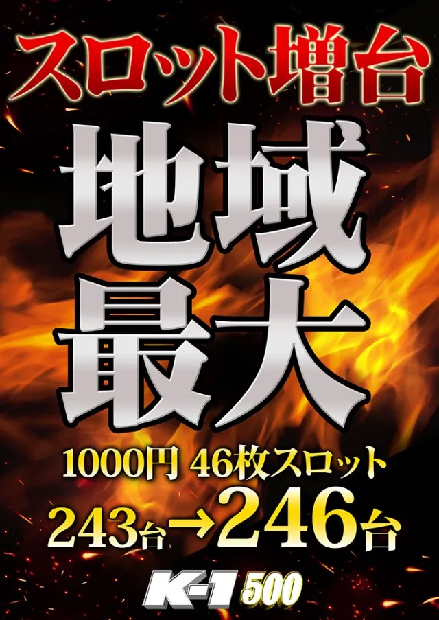 K－1　500の最新情報画像