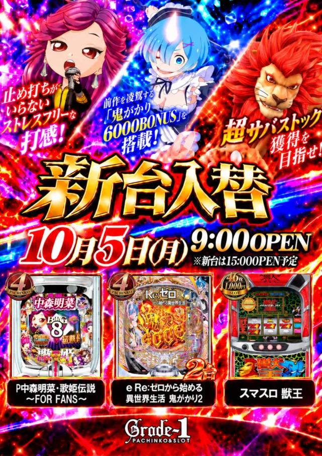 グレード・ワンの最新情報画像