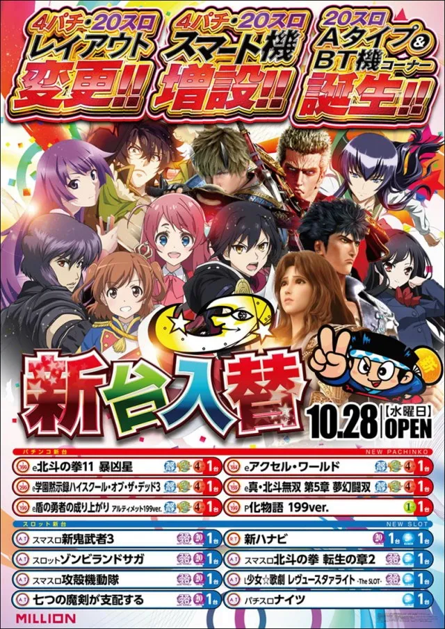 ミリオン高松東店の最新情報画像