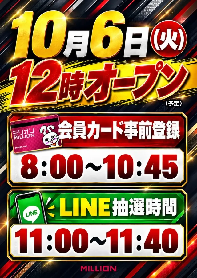 ミリオン中吉野店の最新情報画像