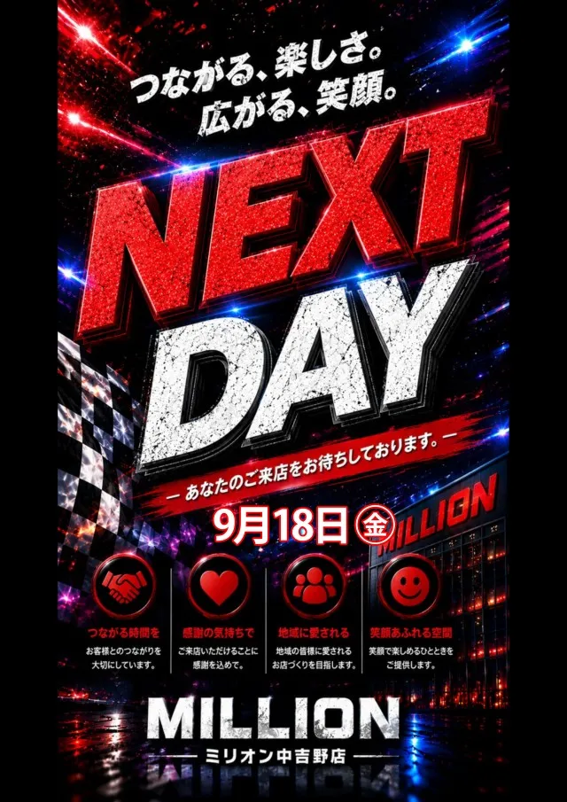 ミリオン中吉野店の最新情報画像