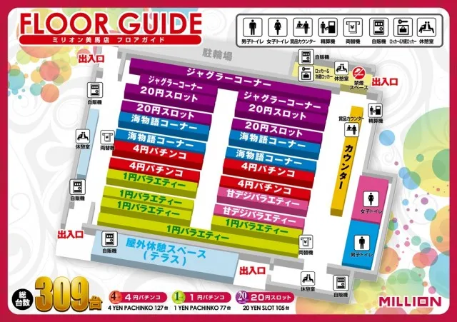 ミリオン美馬店の最新情報画像