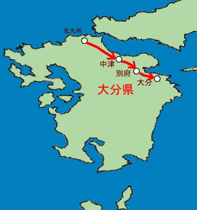 大分県2015の図