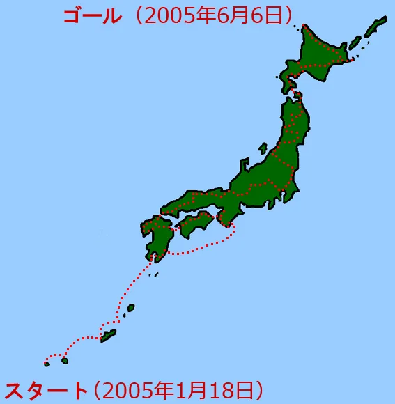 稚内さくらの図