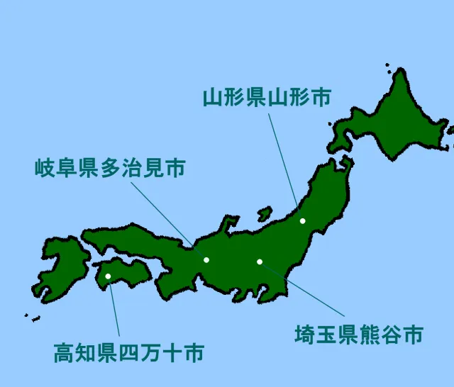 暑いの図