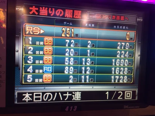 沖ドキ十番勝負４－２－２