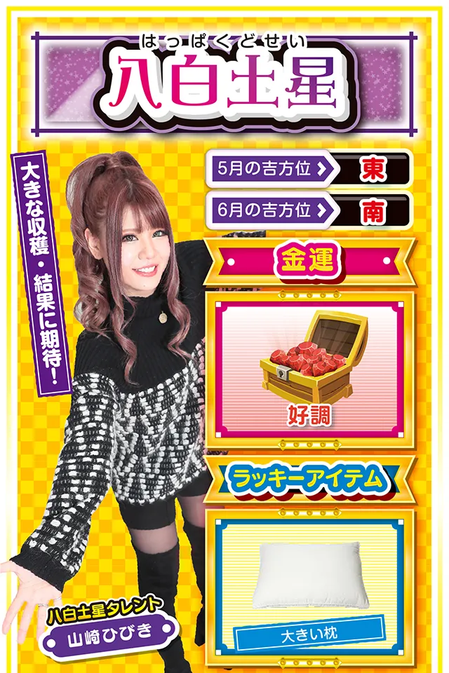 謙虚な言動が開運の鍵！  cap&darr; 今週はまさに絶好調。仕事も恋愛もパチンコ・パチスロも無敵状態なので、月曜日から積極的に行動あるのみニャ！　あまりにも上手く行きすぎて周囲に自慢したくなっちゃうけど、今週は謙虚さが開運の鍵。周囲の妬み、嫉妬が運気を下げる要因になるので、何かいいことがあったらひとりでお祝いニャン。パチ・スロの運だけは週末になっても収束しないので、土日は朝から大勝ちを目指すニャ！  ＜ラッキー機種＞ CR真・花の慶次2〜漆黒の衝撃 2400 パチスロ聖闘士星矢 海皇覚醒Special  5/25○急な方向転換は避けよう 5/26◎楽しいことが沢山起こる 5/27◎全てが計画通りにいく日 5/28○忙しくなるけど焦らないで 5/29◎難題でもあっさり解決 5/30○問題は1回持ち帰ろう 5/31△優しい対応を心がけよう 6/1○意外な人から認められる 6/2▲全体的に調子が悪い1日