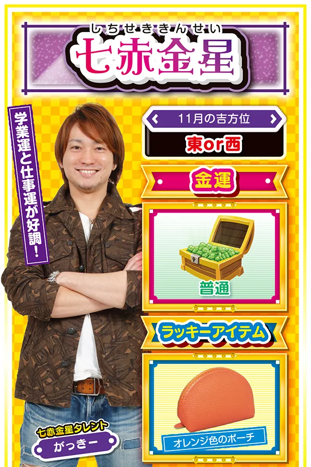 七赤金星占い結果